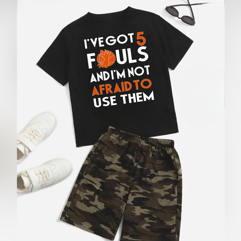 I’ve Got 5 Fouls And I’m Not Afraid To Use Them Funny Basketball Shirt
